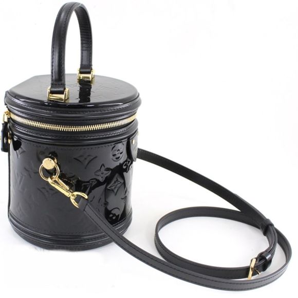 Louis Vuitton Vanity Bag PM Monogram Vernis Black Shoulder Bag - Picture 3 of 6